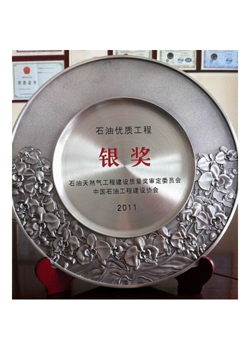 2011年彩烏線銀獎(jiǎng)牌