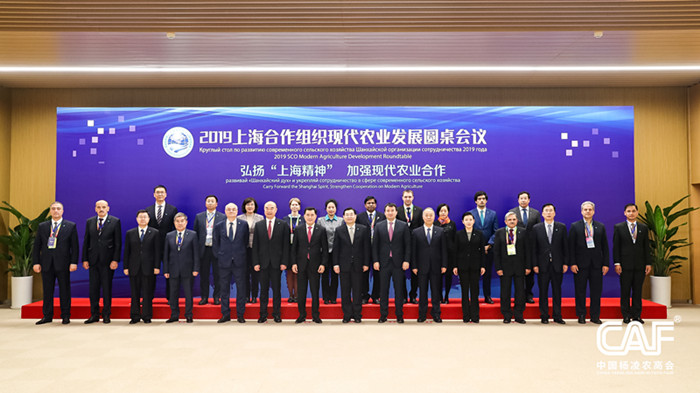 馬有祥出席2019上海合作組織現(xiàn)代農(nóng)業(yè)發(fā)展圓桌會議